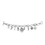 Passover Pesach Seder Bracelet Silver. Great gift to a mother or a loved one for Passover.