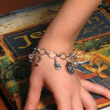 Passover Pesach Seder Bracelet Silver. Great gift to a mother or a loved one for Passover.