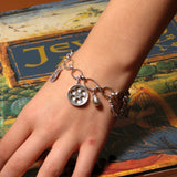Passover Pesach Seder Bracelet Silver. Great gift to a mother or a loved one for Passover.