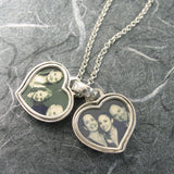 Puffy Heart 2 Pictures
 Locket Sterling Silver