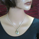 Ladybug Ahava Locket Sterling Silver and 14K Gold