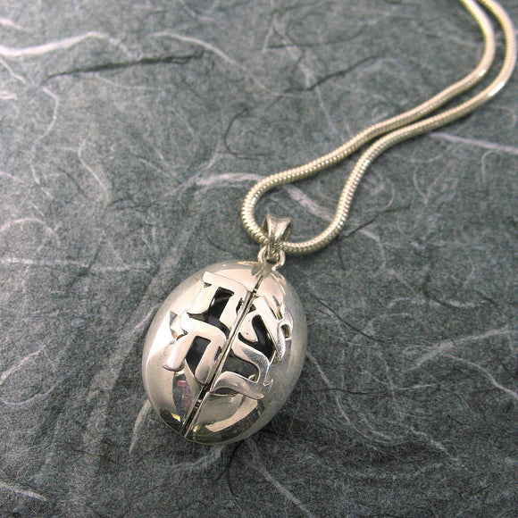 Ladybug Ahava Locket Sterling Silver