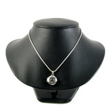 Star Of David Locket Sterling Silver
