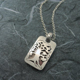 Tree Of Life Rectangular Locket Sterling Silver