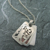 Tree Of Life Rectangular Locket Sterling Silver