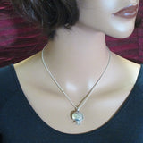 Small Pomegranate Locket Sterling Silver