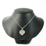 Tree Of Life And Love 2-Sided Heart Locket Sterling Silver