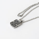 Menorah Locket Sterling Silver
