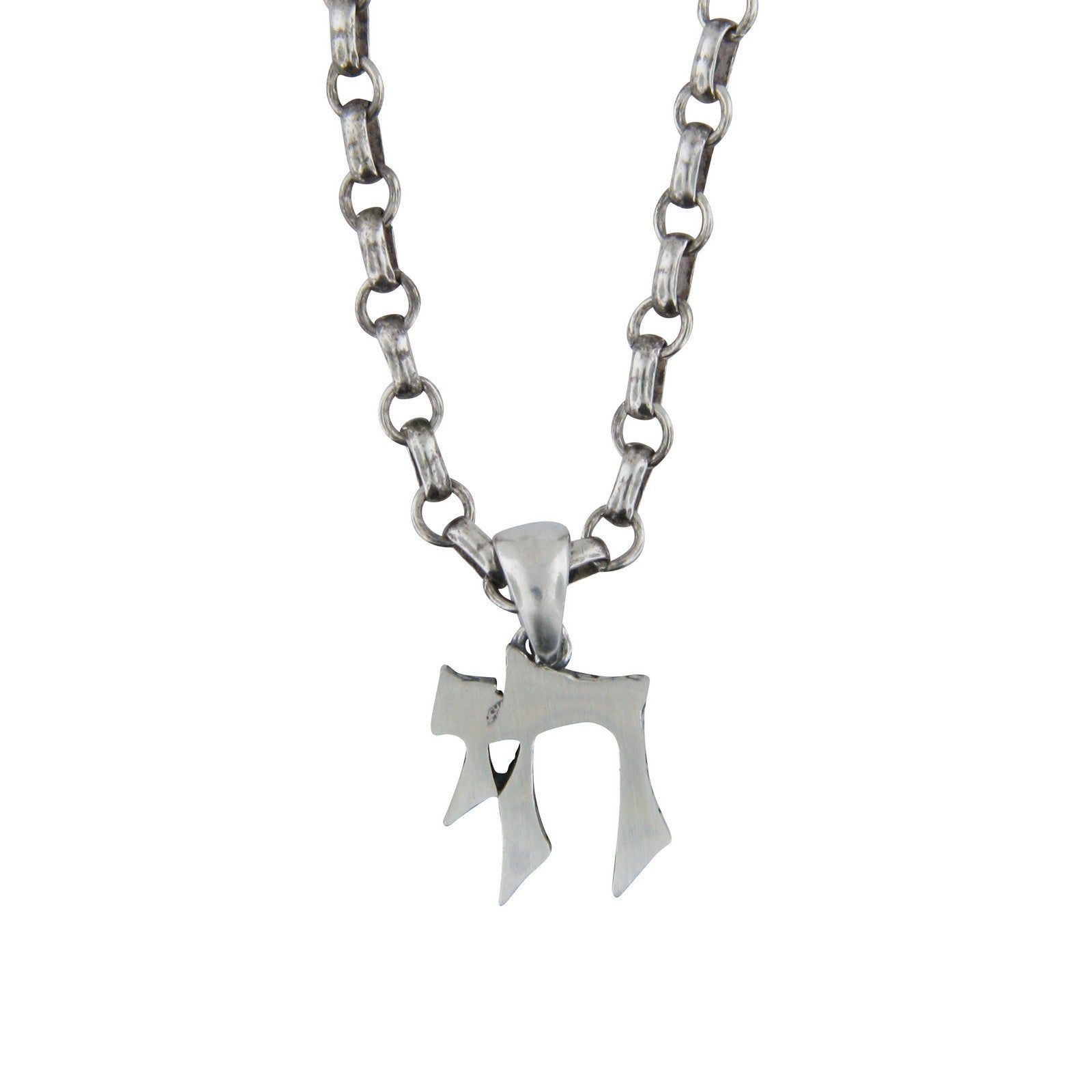 アクセサリー chai 幅7mm STAINLESS STEEL 喜平チェーンネックレス 6面カット