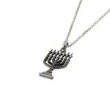 Pendant Necklace Rolo Chain
